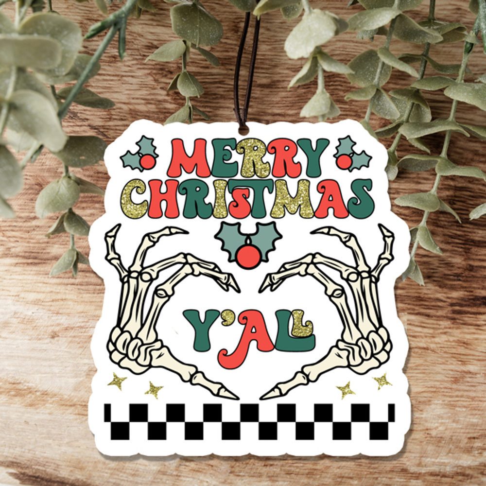 Christmas Air Fresheners for Small Spaces or Car Freshie | 12 Scent Choices