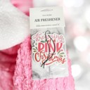  Car Air Fresheners, Hanging Christmas Freshies | Cheap Stocking Stuff Gifts | Pink Christmas | Funny Gift Ideas