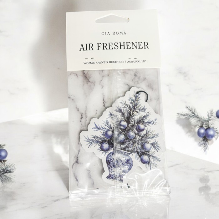 Car Air Fresheners, Hanging Christmas Freshies | Cheap Stocking Stuff Gifts | Pink Christmas | Funny Gift Ideas