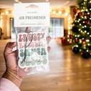  Car Air Fresheners, Hanging Christmas Freshies | Cheap Stocking Stuff Gifts | Pink Christmas | Funny Gift Ideas