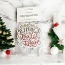  Car Air Fresheners, Hanging Christmas Freshies | Cheap Stocking Stuff Gifts | Pink Christmas | Funny Gift Ideas