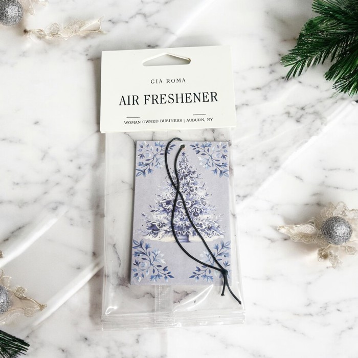 Car Air Fresheners, Hanging Christmas Freshies | Cheap Stocking Stuff Gifts | Pink Christmas | Funny Gift Ideas