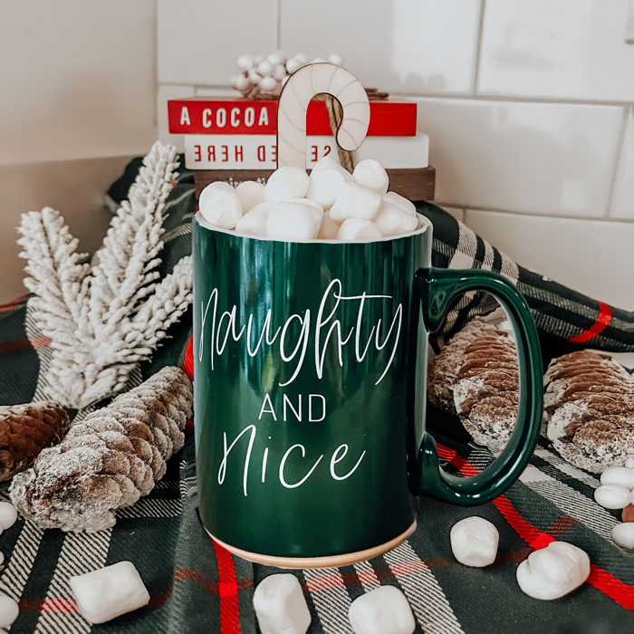Funny Mom Christmas Gift 2pk Bundle - Holiday Humor Ceramic Coffee | Mugs Mama Needs a Silent Night Coffee Mug, Funny Christmas Gift