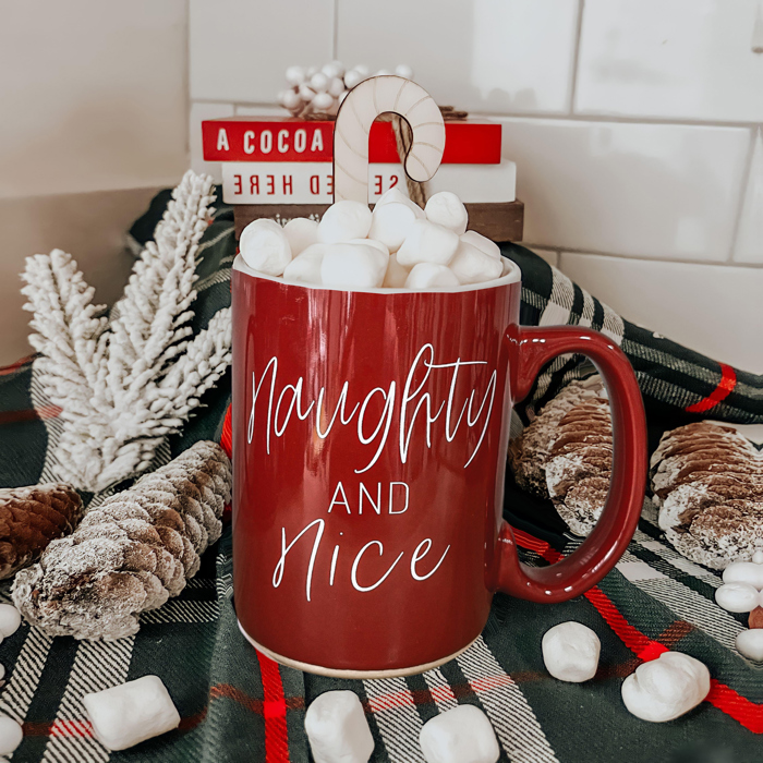 Funny Mom Christmas Gift 2pk Bundle - Holiday Humor Ceramic Coffee | Mugs Mama Needs a Silent Night Coffee Mug, Funny Christmas Gift