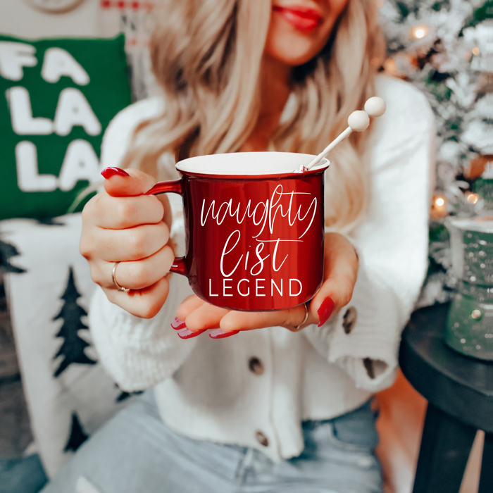 Ceramic Coffee Mugs 2pk | Funny Gift Ideas | Modern Farmhouse Drinkware | Funny Coffee Cups