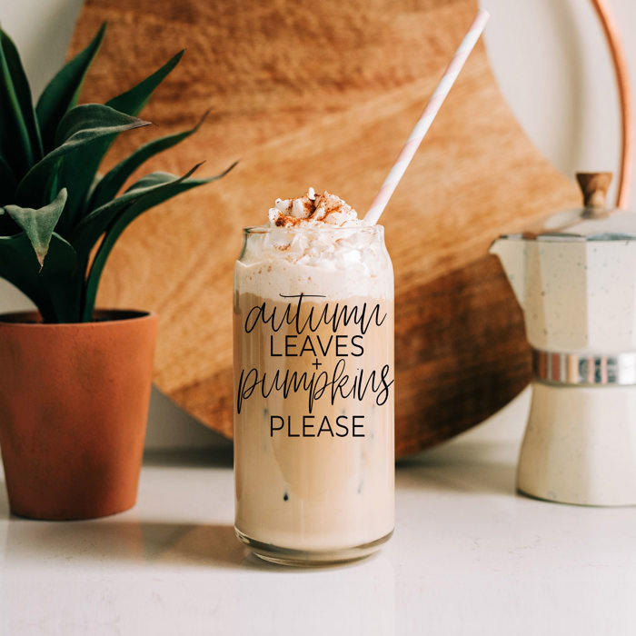 Halloween Coffee Mugs Modern 2pk | Fall & Autumn Drinkware Unique | Halloween Gift Ideas Cute and Funny
