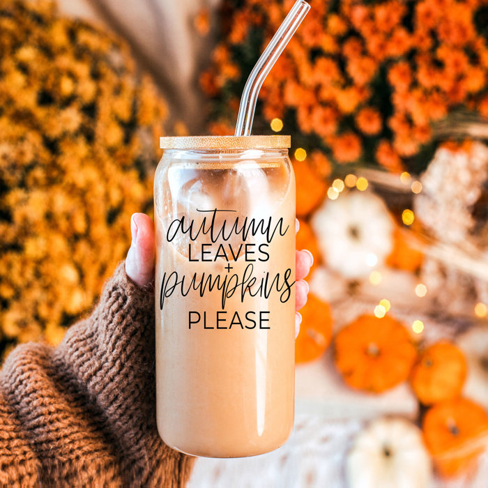 Halloween Coffee Mugs Modern 2pk | Fall & Autumn Drinkware Unique | Halloween Gift Ideas Cute and Funny