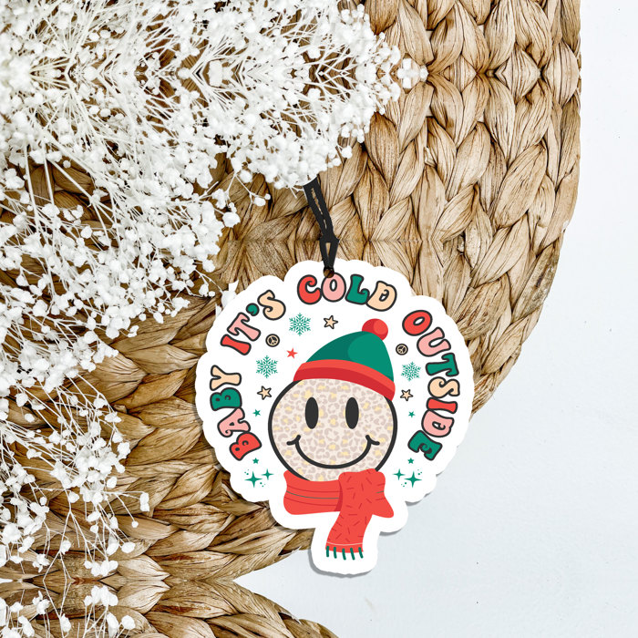 Car Air Fresheners, Hanging Christmas Freshies | Cheap Stocking Stuff Gifts | Pink Christmas | Funny Gift Ideas