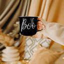  Halloween Coffee Mugs Modern 2pk | Fall & Autumn Drinkware Unique | Halloween Gift Ideas Cute and Funny