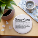  Funny Drink Definition Coasters | Bar Cart Ceramic Coaster | Build Your Own Gift Set | Funny Tabletop Decor & Gifts