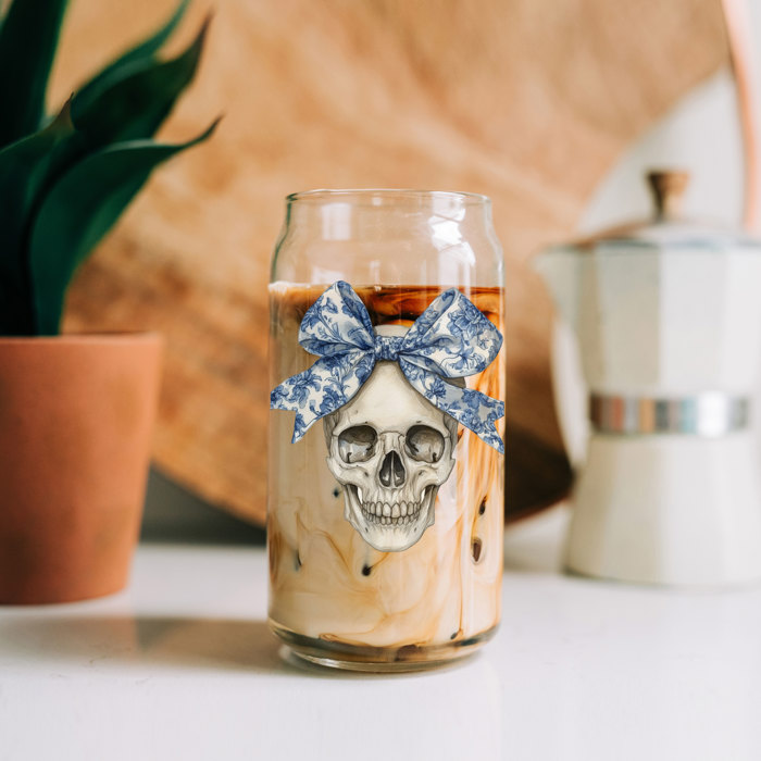 Halloween Coffee Mugs Modern 2pk | Fall & Autumn Drinkware Unique | Halloween Gift Ideas Cute and Funny
