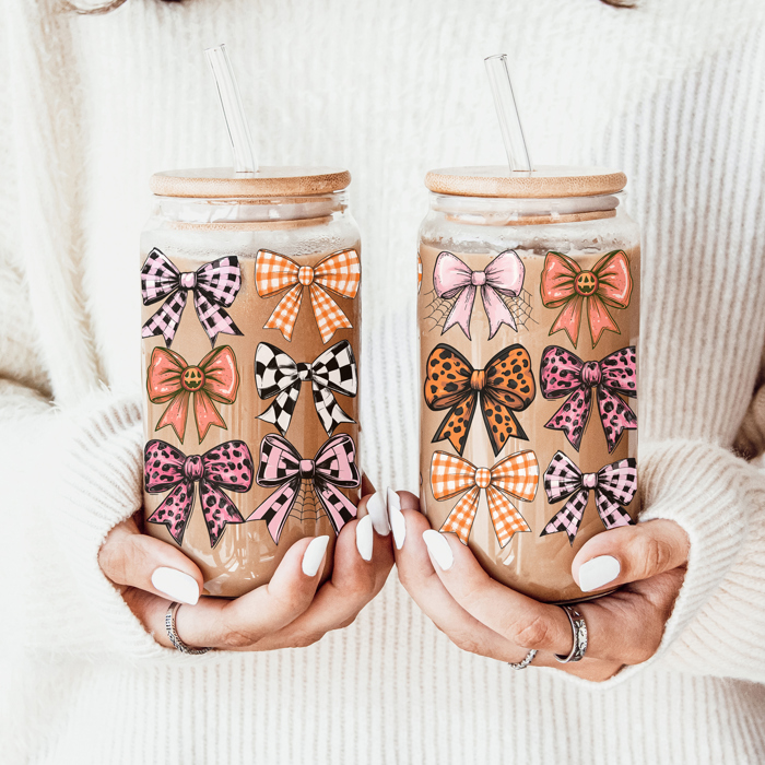 Halloween Coffee Mugs Modern 2pk | Fall & Autumn Drinkware Unique | Halloween Gift Ideas Cute and Funny