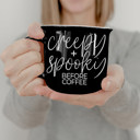  Ceramic Coffee Mugs 2pk | Funny Gift Ideas | Modern Farmhouse Drinkware | Funny Coffee Cups