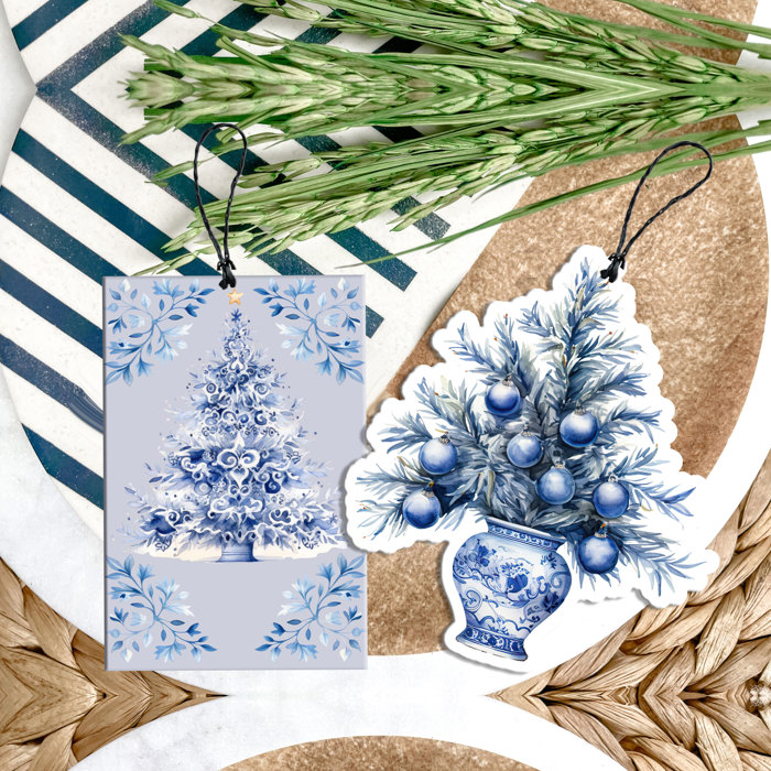 Car Air Fresheners, Hanging Christmas Freshies | Cheap Stocking Stuff Gifts | Pink Christmas | Funny Gift Ideas