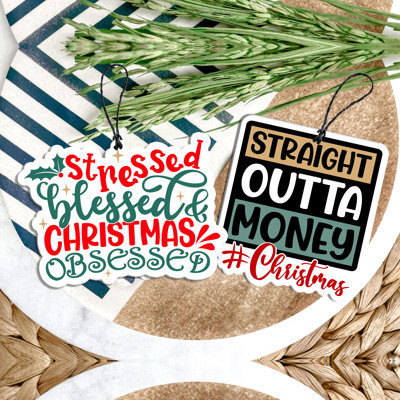 Funny Christmas Gifts Cheap | Hanging Air Fresheners | Unique Stocking Stuffers for Teens and Adults