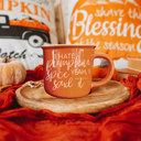  Ceramic Coffee Mugs 2pk | Funny Gift Ideas | Modern Farmhouse Drinkware | Funny Coffee Cups
