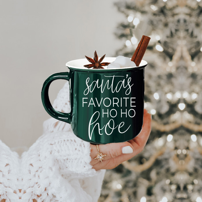 Ceramic Coffee Mugs 2pk | Funny Gift Ideas | Modern Farmhouse Drinkware | Funny Coffee Cups