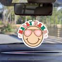  Car Air Fresheners, Hanging Christmas Freshies | Cheap Stocking Stuff Gifts | Pink Christmas | Funny Gift Ideas
