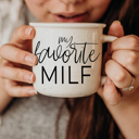  Ceramic Coffee Mugs 2pk | Funny Gift Ideas | Modern Farmhouse Drinkware | Funny Coffee Cups