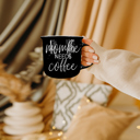  Fall and Halloween Gifts, Halloween Glass Tumblers and Coffee Mug Set | 2pk Bundle of Modern Halloween Drinkware, Ceramic Mugs or Glass Cups & Straws with Bamboo Lid