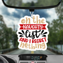  Car Air Fresheners, Hanging Christmas Freshies | Cheap Stocking Stuff Gifts | Pink Christmas | Funny Gift Ideas