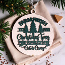 Handmade Wooden Christmas Ornaments, Farm Fresh Christmas Tree Holiday Home Decor, Unique Hanging Christmas Tree Decorations