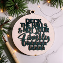  Handmade Wooden Christmas Ornaments, Farm Fresh Christmas Tree Holiday Home Decor, Unique Hanging Christmas Tree Decorations