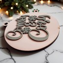  Handmade Wooden Christmas Ornaments, Farm Fresh Christmas Tree Holiday Home Decor, Unique Hanging Christmas Tree Decorations