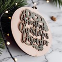  Handmade Wooden Christmas Ornaments, Farm Fresh Christmas Tree Holiday Home Decor, Unique Hanging Christmas Tree Decorations
