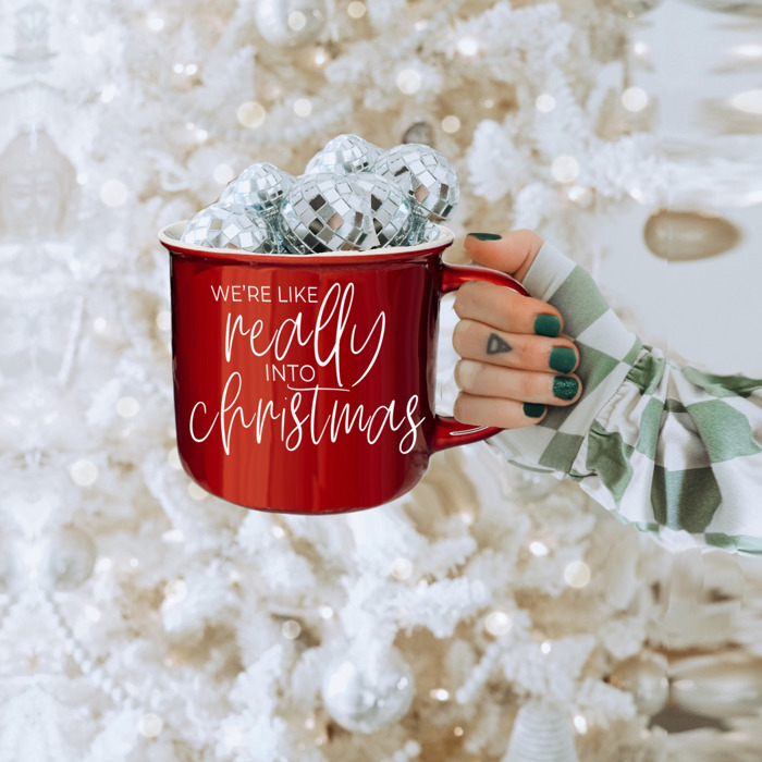 Ceramic Coffee Mugs 2pk | Funny Gift Ideas | Modern Farmhouse Drinkware | Funny Coffee Cups