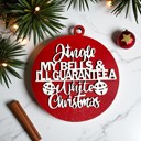  Handmade Wooden Christmas Ornaments, Farm Fresh Christmas Tree Holiday Home Decor, Unique Hanging Christmas Tree Decorations