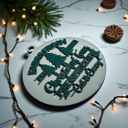  Handmade Wooden Christmas Ornaments, Farm Fresh Christmas Tree Holiday Home Decor, Unique Hanging Christmas Tree Decorations