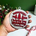  Handmade Wooden Christmas Ornaments, Farm Fresh Christmas Tree Holiday Home Decor, Unique Hanging Christmas Tree Decorations
