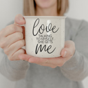  Ceramic Coffee Mugs 2pk | Funny Gift Ideas | Modern Farmhouse Drinkware | Funny Coffee Cups