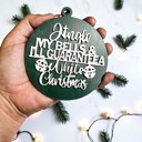  Handmade Wooden Christmas Ornaments, Farm Fresh Christmas Tree Holiday Home Decor, Unique Hanging Christmas Tree Decorations