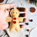  Christmas 2025 Advent Calendar, Handmade Hanging Christmas Countdown with Plush Fabric Ornament Options, Reusable Holiday Felt Advent 
