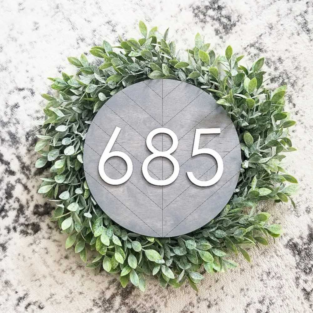 Custom Address Sign