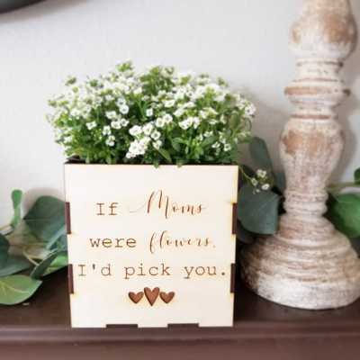 Personalized Flower Box