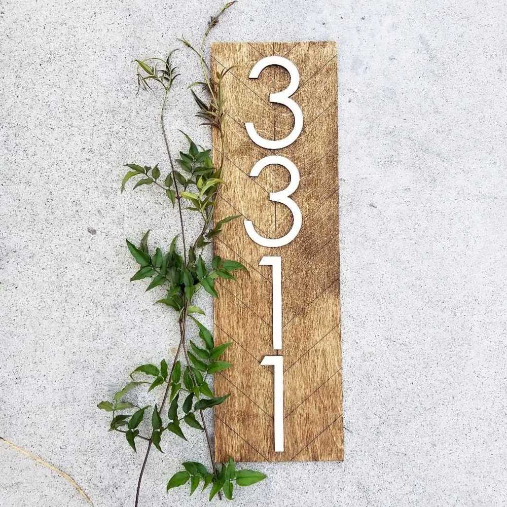 Custom Address Sign