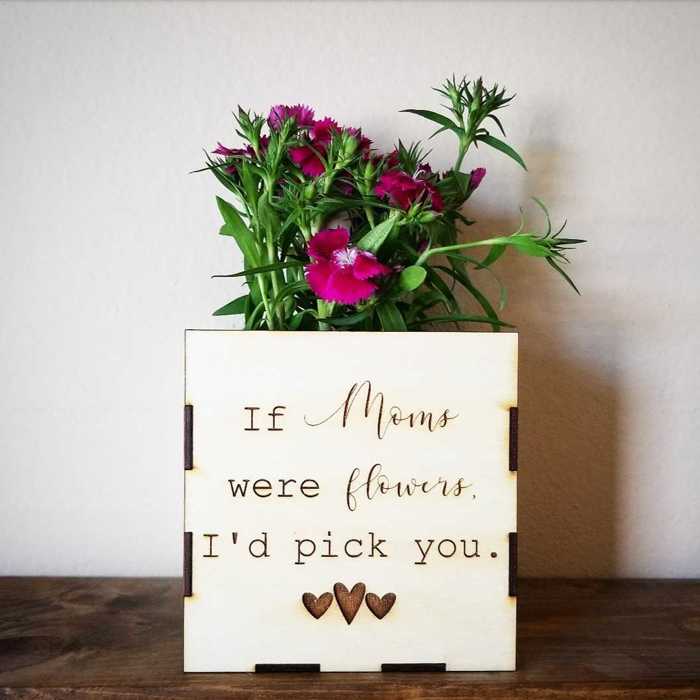 Personalized Flower Box