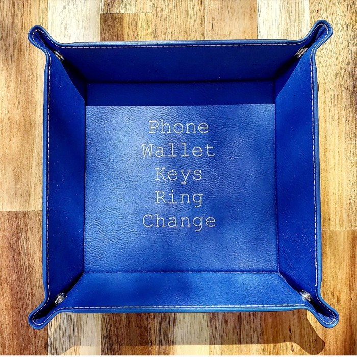 Personalized Valet Trays