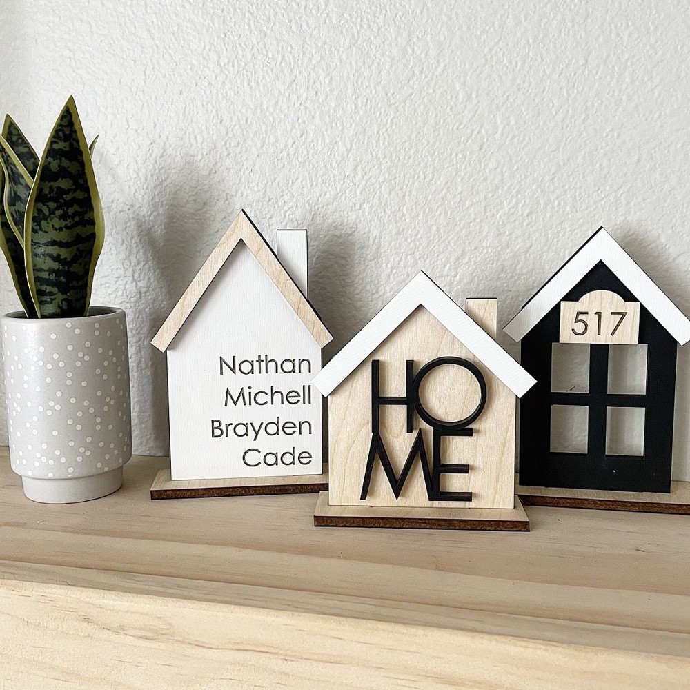 Mini Home Signs - Set of 3