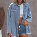 Small Blue Denim button down jacket