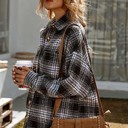  Plaid flannel button down