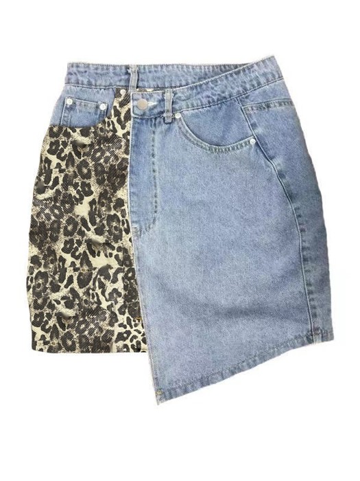 Miss Sparkling Denim Skirt