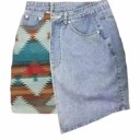  Miss Sparkling Denim Skirt