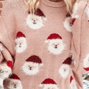 Small Pink Santa claus sweater