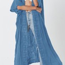 Blue Miss Sparkling Lace duster
