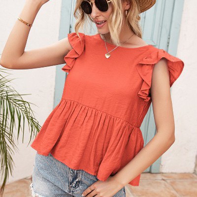 Sleeveless Babydoll Top