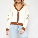  Smiley Face Cardigan